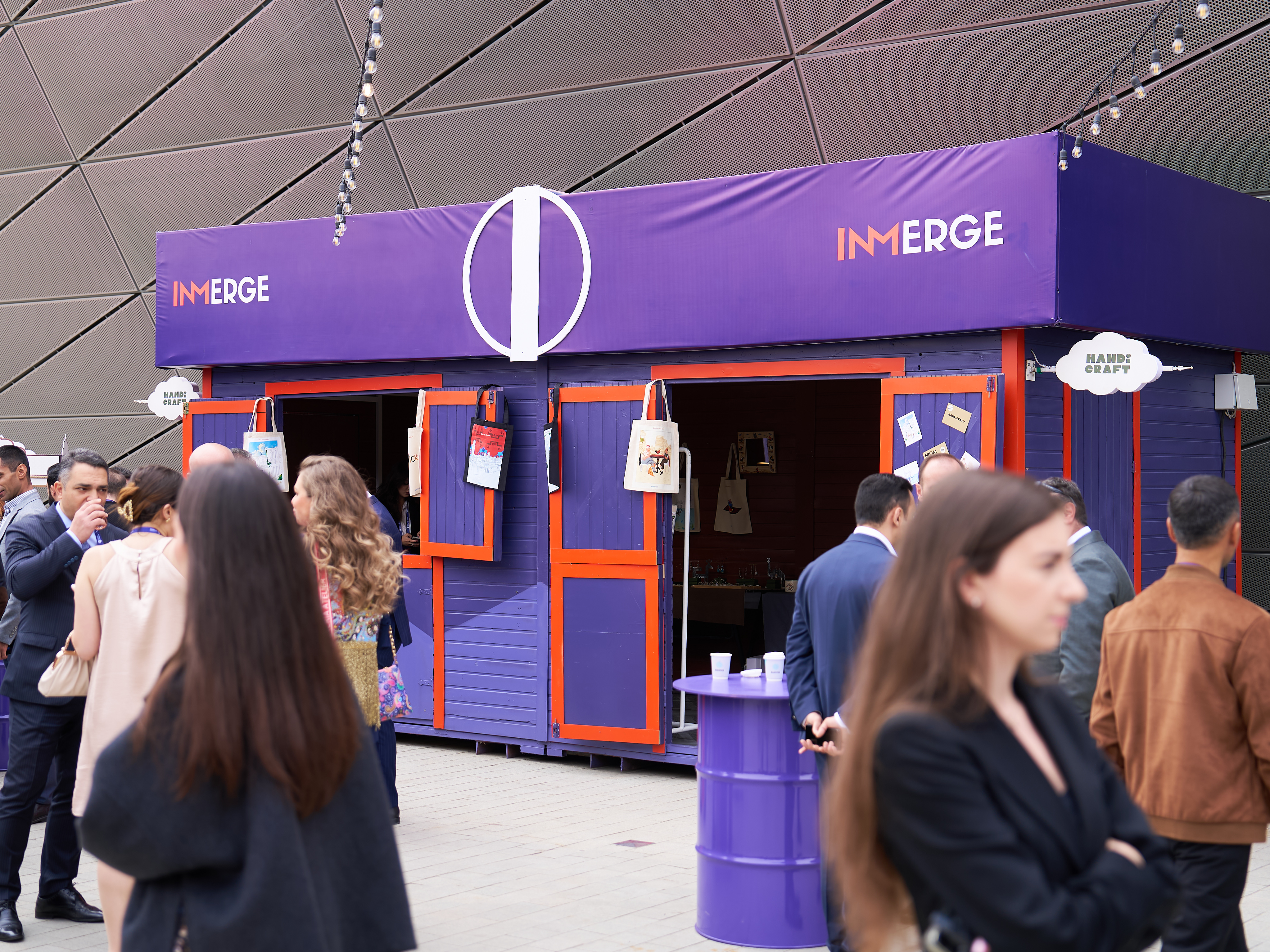 InMerge Innovation Summit 2025: Food Court by ÜNNA Studio Events & Decorations