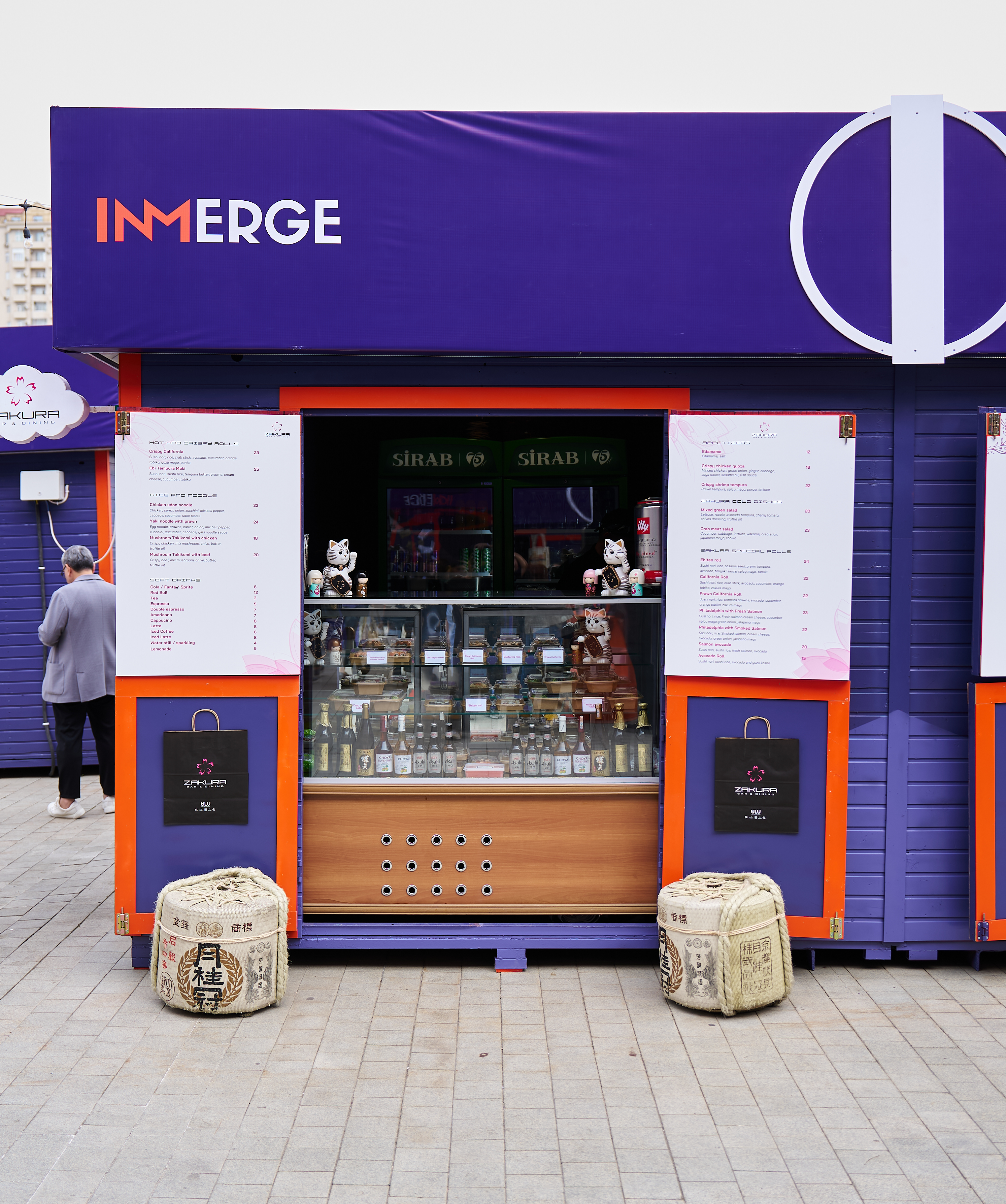 InMerge Innovation Summit 2025: Food Court by ÜNNA Studio Events & Decorations