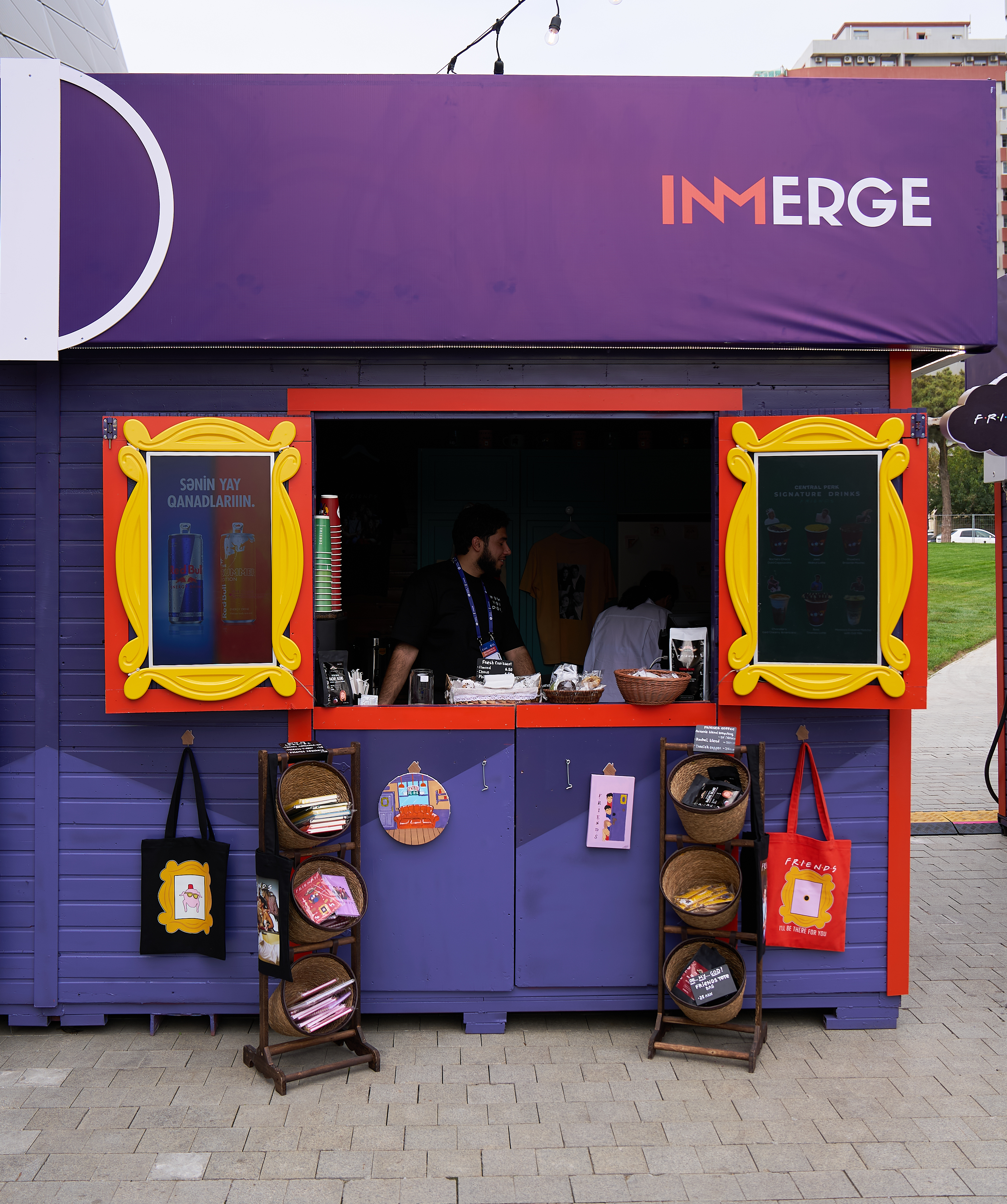 InMerge Innovation Summit 2025: Food Court by ÜNNA Studio Events & Decorations